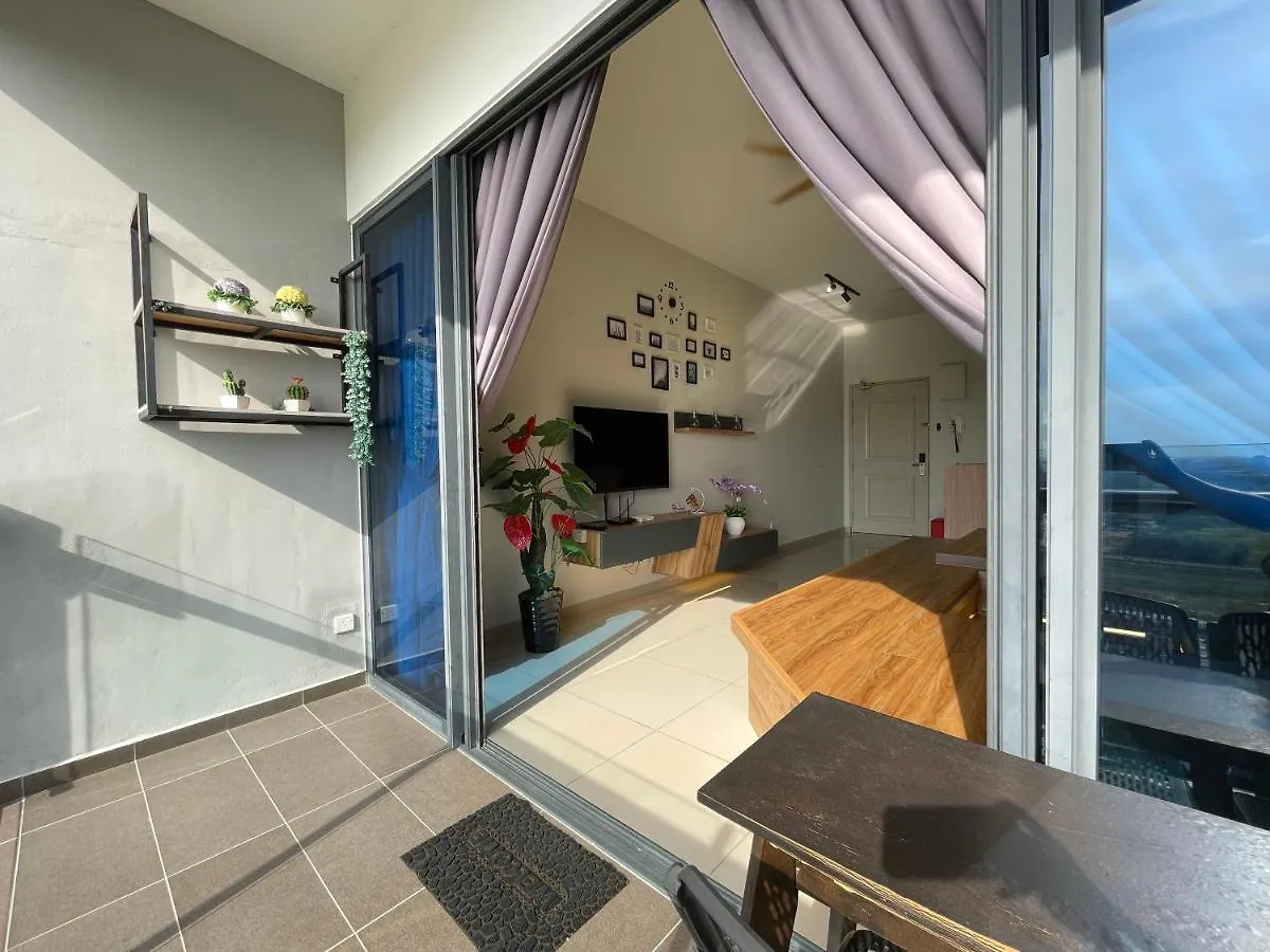 Apartament Atlantis Center Of Melaka 1B1B Max 6Pax With Big Pool And Sky Bridge