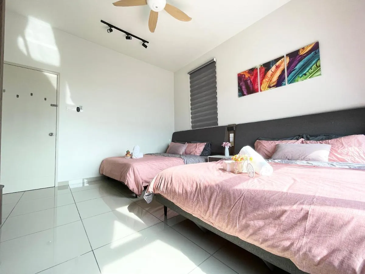 Apartament Atlantis Center Of Melaka 1B1B Max 6Pax With Big Pool And Sky Bridge 0*,