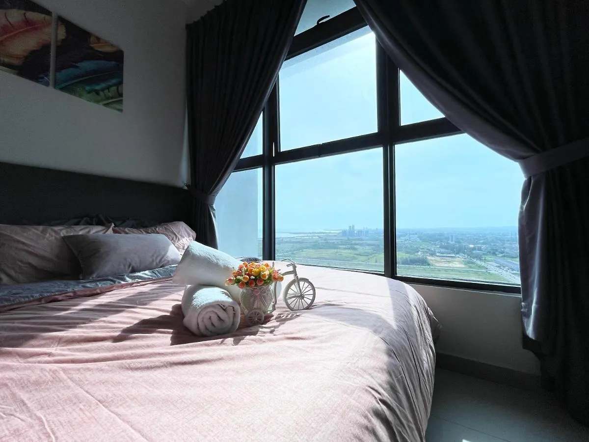 Apartament Atlantis Center Of Melaka 1B1B Max 6Pax With Big Pool And Sky Bridge