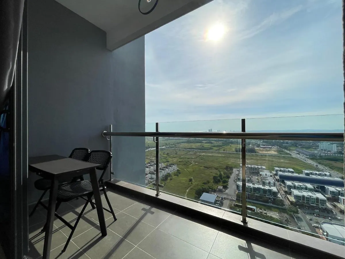 Apartament Atlantis Center Of Melaka 1B1B Max 6Pax With Big Pool And Sky Bridge 0*,