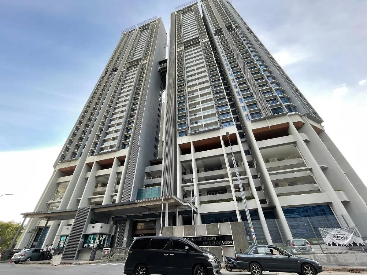 Apartament Atlantis Center Of Melaka 1B1B Max 6Pax With Big Pool And Sky Bridge 0*,  Malezja