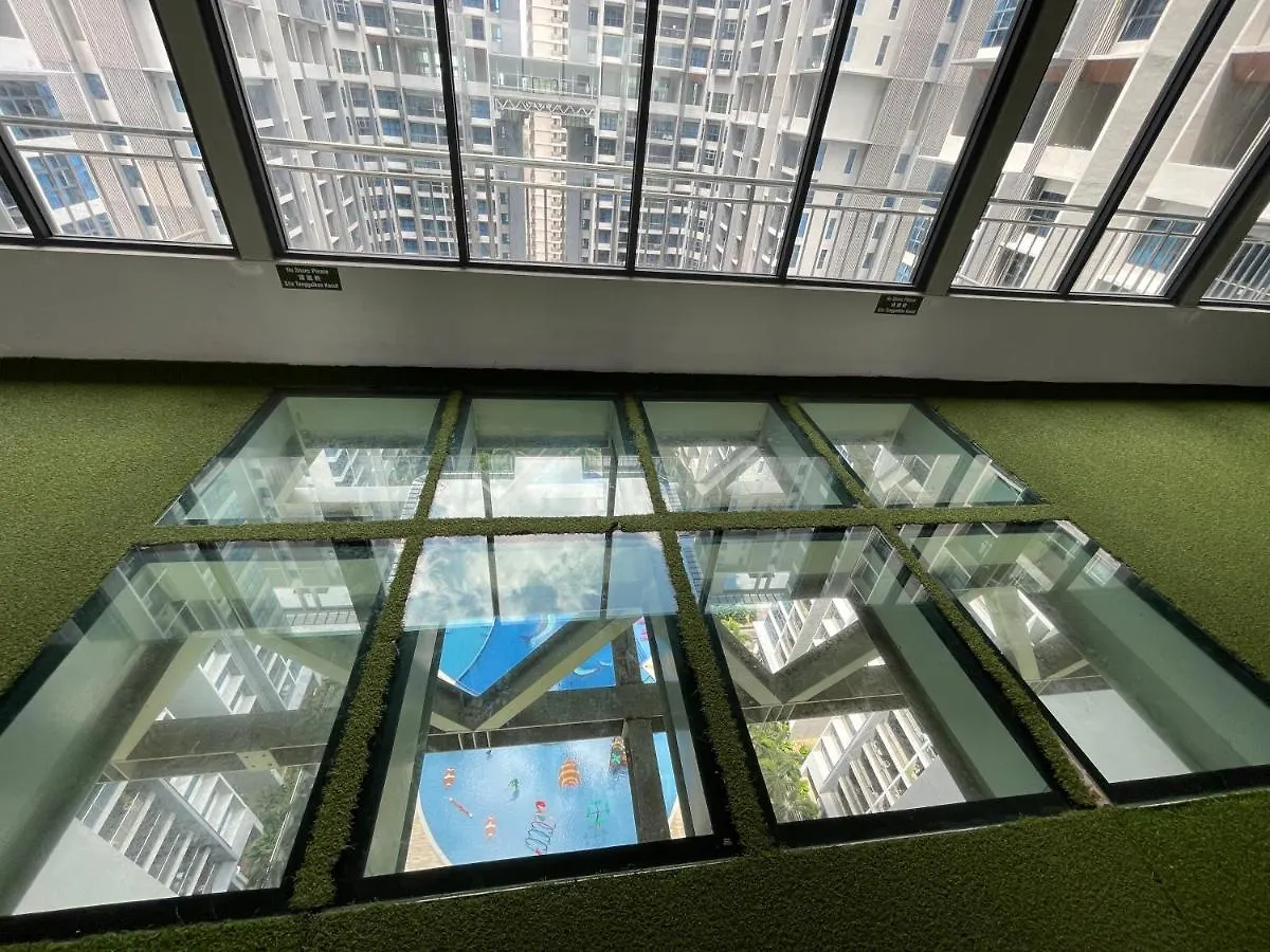 Apartament Atlantis Center Of Melaka 1B1B Max 6Pax With Big Pool And Sky Bridge